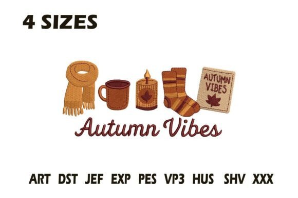 Autumn Vibes Cozy Embroidery Design Review