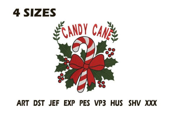 Candy Cane Christmas Embroidery Review