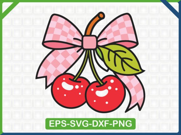 Cherry with Gingham Bow Embroidery Review
