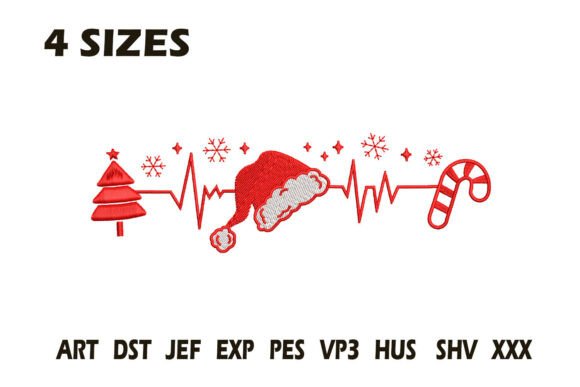 Christmas Heartbeat Embroidery Review