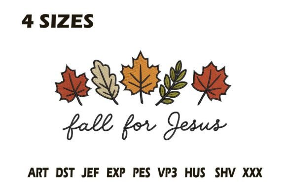 Fall for Jesus Autumn Embroidery Design Review
