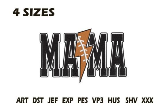 Football Mama Lightning Embroidery: A Designer's Review