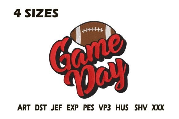 Game Day Football Embroidery Design Review