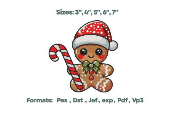 Gingerbread Boy Embroidery Review for Small Business