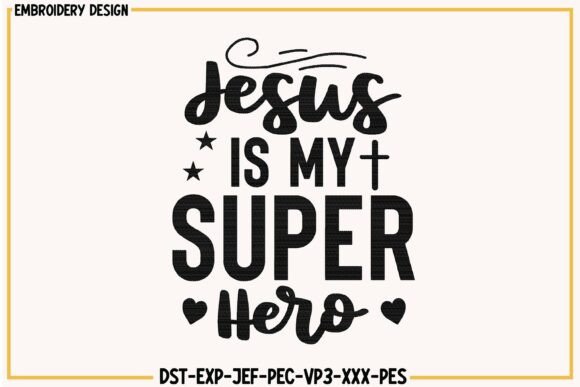 Jesus is Y Superhero Embroidery Design Review