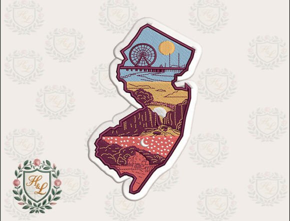 Layers of New Jersey Embroidery Files Review