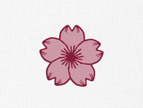 Minimal Flower Embroidery Design Review