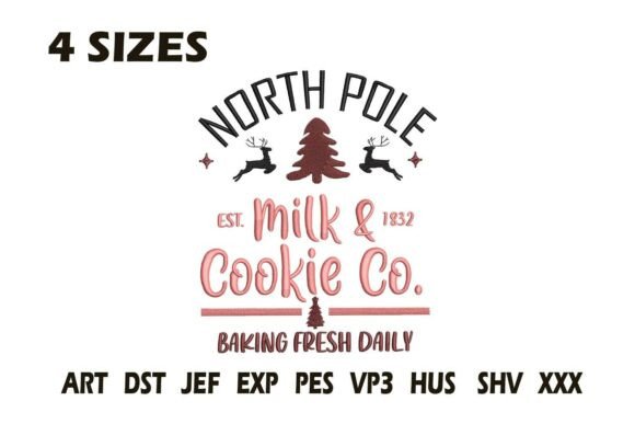 North Pole Cookie Co Embroidery: A Designer's Review