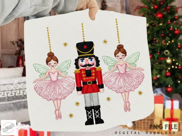 Nutcracker Ballet Embroidery PNG Review