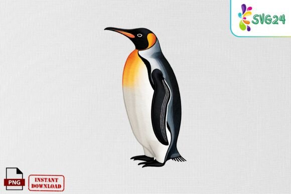 Realistic Penguin Embroidery PNG Review