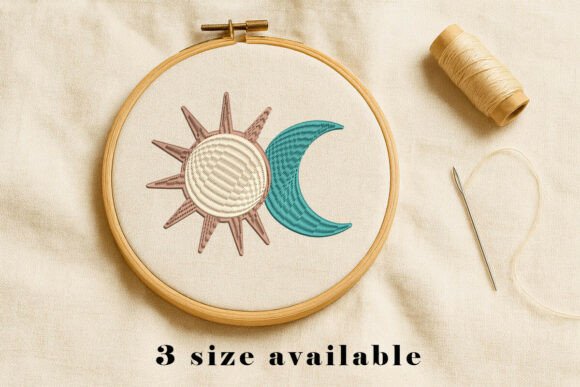 Sun and Moon Balance Embroidery Design Review