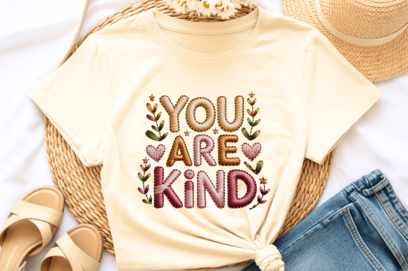 You Are Kind Embroidery PNG: A Boutique Review